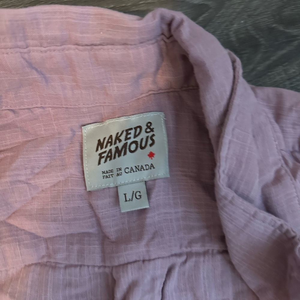 Naked and Famous Short Sleeve Button Shirt